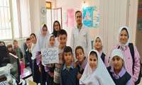 بازدید و معاینه پزشکی دانش آموزان مدرسه شهید لواسانی روستای لواسان بزرگ -کلان