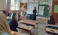 جلسه آموزشی برای والدین دانش آموزان مدرسه پسرانه خواجه نوری