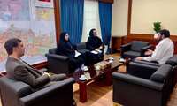 دیدار مدیر شبکه بهداشت و درمان شمیرانات با فرماندار شهرستان شمیرانات در اولین روز از هفته سلامت 