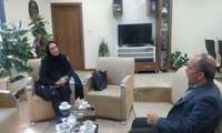 برگزاری جلسه با رئیس اداره ورزش و جوانان شمیرانات