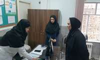 بازدید نوروزی مدیر شبکه از مرکز خدمات جامع سلامت میگون
