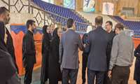  بازدید فرماندار شهرستان شمیرانات از محل های استقرار واحدهای بهداشتی، امدادی و اسکان زائران در محدوده منطقه یک