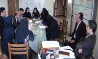 برپايي جلسه هفتگي مسئولان ستادي