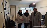 بازدید سرپرست شبکه از مرکز خدمات جامع سلامت قائم