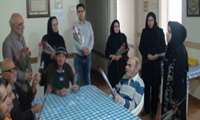 بازديد از خانه سالمندان نسيم در "هفته سالمند"