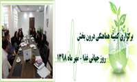 برگزاری کمیته هماهنگی درون بخش روز جهانی غذا – مهر ماه 1398