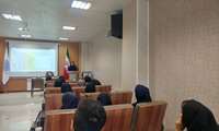 حضور مدرس شبکه در کارگاه شبکه بهداشت ودرمان قرچک