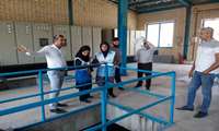 بازدید از تصفیه خانه فاضلاب شهر لواسان 