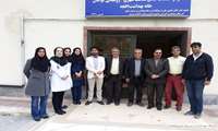 بازدید سرپرست شبکه از خانه بهداشت افجه