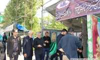 برپایی ایستگاههای سلامت در میدان تجریش به مناسبت هفته دفاع مقدس 