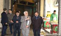 بازدید شبانه سرپرست شبکه از بازار تجریش