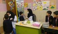 پایان مرحله دوم وارنیش فلوراید تراپی دانش آموزان لواسانی